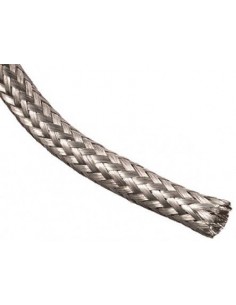 Tresse ronde souple pour liaison équipotentielle. Sections normalisées en cuivre étamé. 2