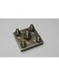 Fixation pointe paratonnerre sur conducteur plat. 2